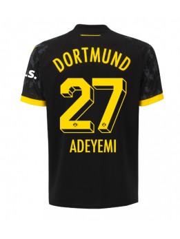 Borussia Dortmund Karim Adeyemi #27 Auswärtstrikot 2023-24 Kurzarm